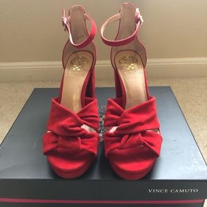 Vince Camuto Corlesta Sandal Heel Size 8
